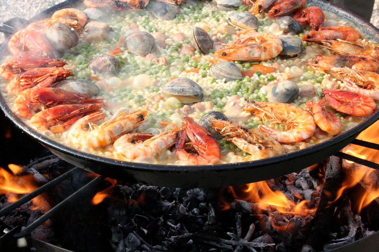 Paella Show Cooking
